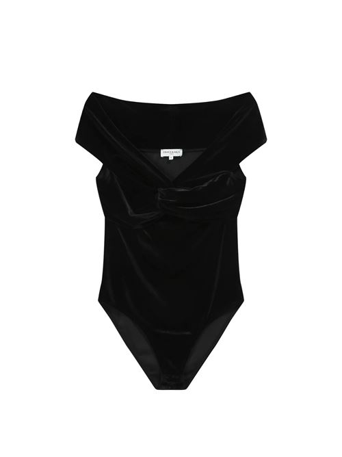Body in velluto Grace & Mila | FW2527016NOIR
